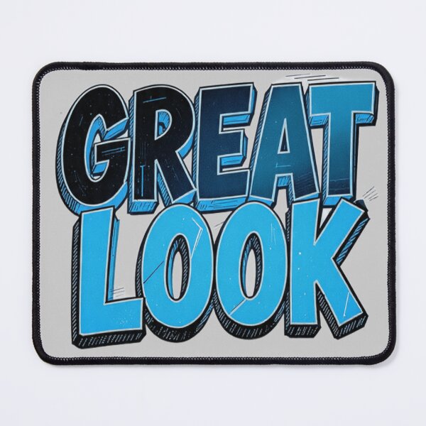 Item preview, Great Look – Eye-Catching Bold Lettering designed and sold by PuraVibeShop.