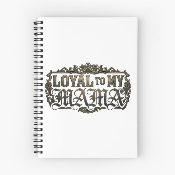 Item preview, Loyal To My Mama Vintage Crest Typography designed and sold by BetweenForms.