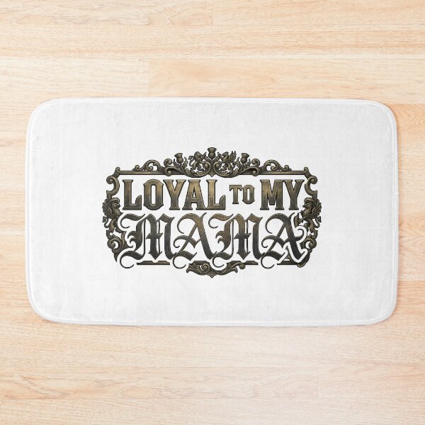 Item preview, Loyal To My Mama Vintage Crest Typography designed and sold by BetweenForms.
