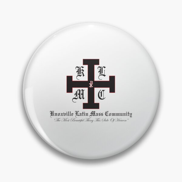 Artikelvorschau, Knoxville Latin Mass Community Traditional Catholic Cross entworfen und verkauft von Yoshie Yoshie.