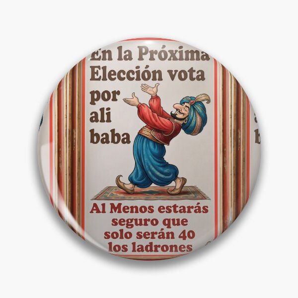 Item preview, Vote Ali Baba There Are Only 40 Thieves designed and sold by casamomo.
