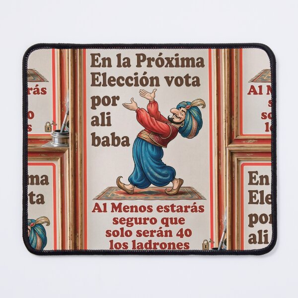 Item preview, Vote Ali Baba There Are Only 40 Thieves designed and sold by casamomo.