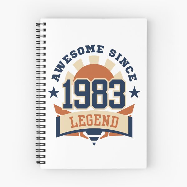 Item preview, Awesome Since 1983 Legend Retro Vintage Birthday designed and sold by HYPNK.