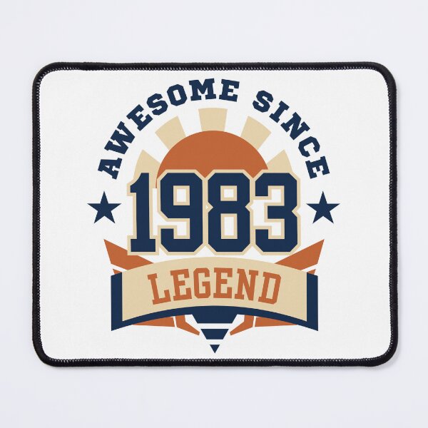 Item preview, Awesome Since 1983 Legend Retro Vintage Birthday designed and sold by HYPNK.