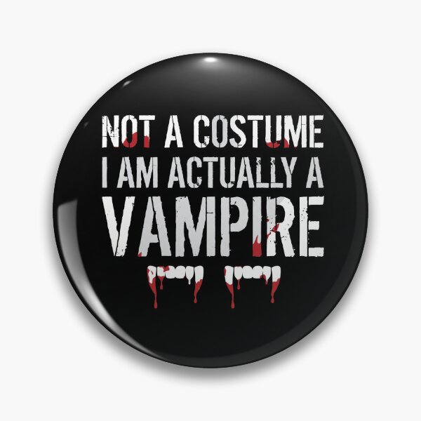 Item preview, Not A Costume I Am Actually A Vampire Funny Halloween Fangs designed and sold by TeNovaStudio ⭐⭐⭐⭐⭐.