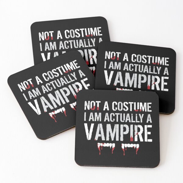 Item preview, Not A Costume I Am Actually A Vampire Funny Halloween Fangs designed and sold by TeNovaStudio ⭐⭐⭐⭐⭐.
