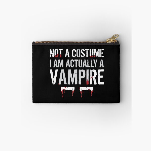 Item preview, Not A Costume I Am Actually A Vampire Funny Halloween Fangs designed and sold by TeNovaStudio ⭐⭐⭐⭐⭐.