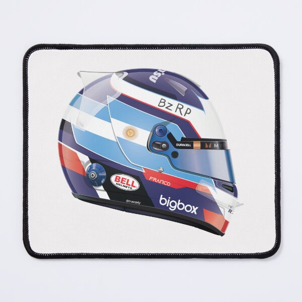 Item preview, Franco Colapinto 2024 helmet designed and sold by crauzely.