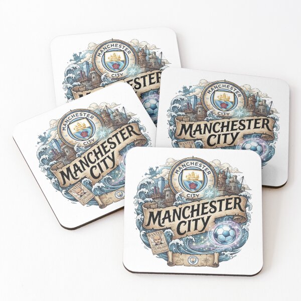 Item preview, Vintage Manchester City Nautical Football Crest Art designed and sold by annaarthk.