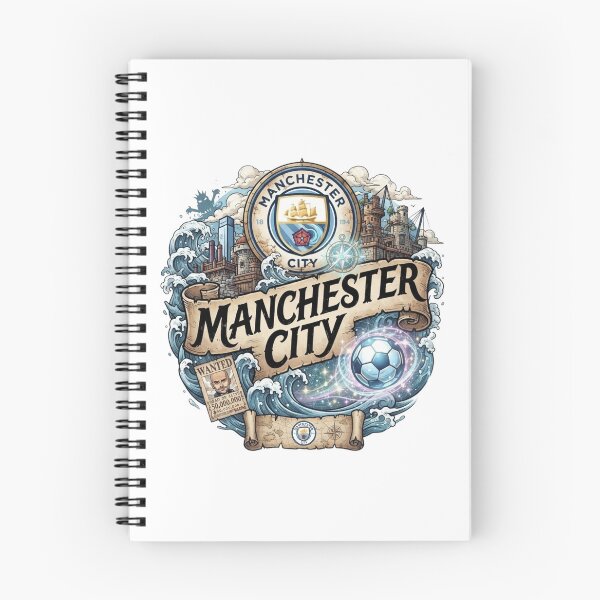 Item preview, Vintage Manchester City Nautical Football Crest Art designed and sold by annaarthk.