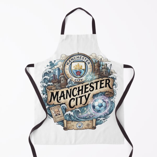 Item preview, Vintage Manchester City Nautical Football Crest Art designed and sold by annaarthk.