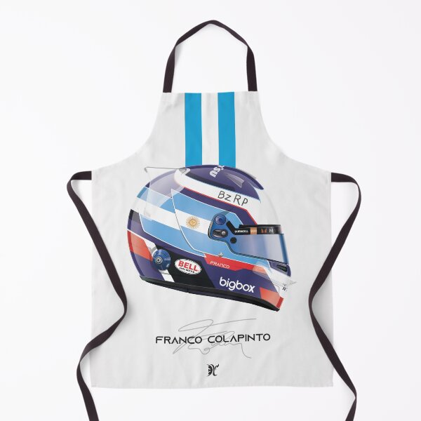 Item preview, Franco Colapinto 2024 helmet designed and sold by crauzely.