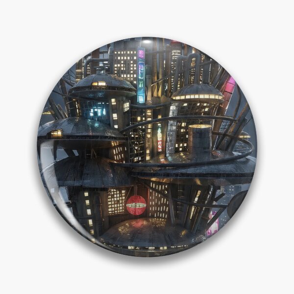 Item preview, Futuristic city Landscape designed and sold by Jonsmartdesigns.