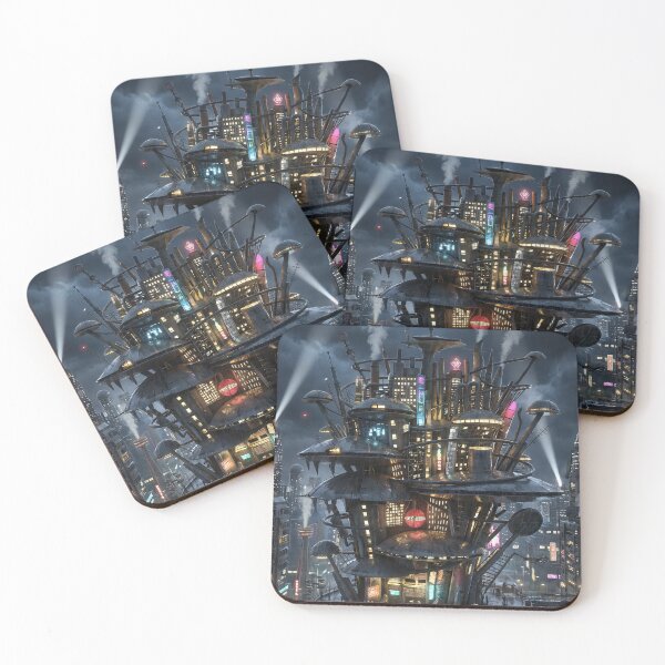 Item preview, Futuristic city Landscape designed and sold by Jonsmartdesigns.