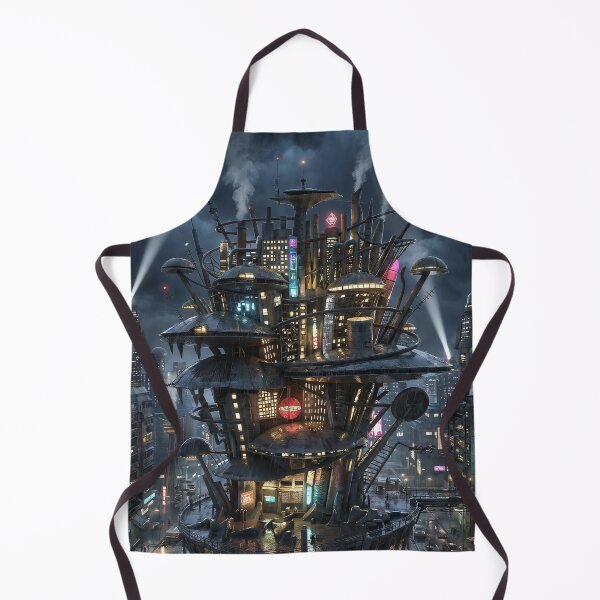 Item preview, Futuristic city Landscape designed and sold by Jonsmartdesigns.