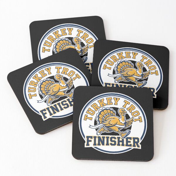 Item preview, Turkey Trot Finisher Running Turkey Thanksgiving 5K Run designed and sold by TeNovaStudio ⭐⭐⭐⭐⭐.