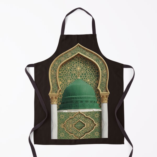 Item preview, Sacred Green Dome of Madinah (V.1) : Elegant Islamic Architectural Art designed and sold by D-Islamic.