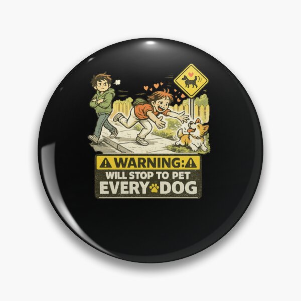 Artikelvorschau, Warnung Wird Jeden Hund Streicheln entworfen und verkauft von FunnyGiftDesign.