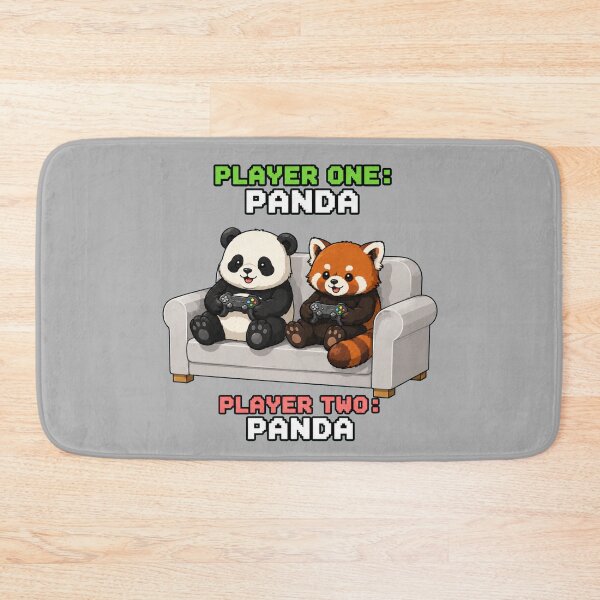 Item preview, Player one: Panda Player Two: Panda designed and sold by Konvero.