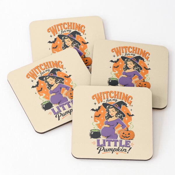 Item preview, Witching for my little pumpkin - Halloween for pregnant women designed and sold by ParadoxParadox.