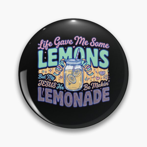 Item preview, Life Gave Me Some Lemons But My Jesus He Be Makin Lemonade designed and sold by Dabbing Turtle Designs.
