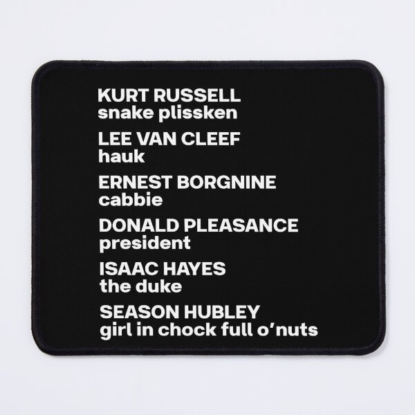 Item preview, Escape From New York end credits designed and sold by LighthouseVideo.
