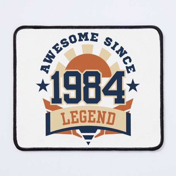 Item preview, Awesome Since 1984 Legend Retro Vintage Birthday designed and sold by HYPNK.