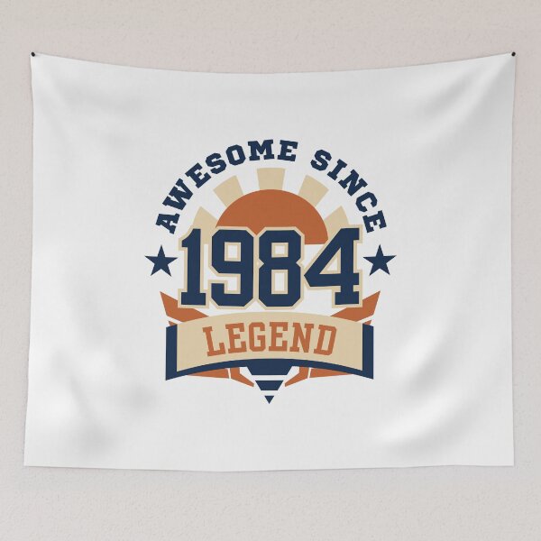 Item preview, Awesome Since 1984 Legend Retro Vintage Birthday designed and sold by HYPNK.