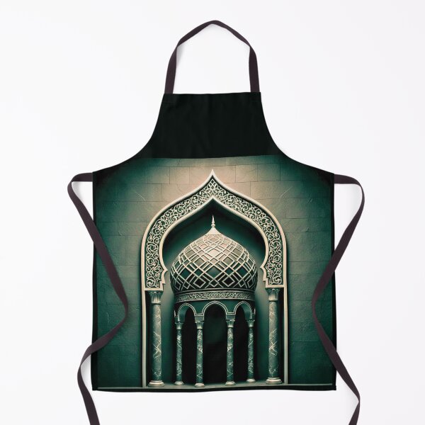 Item preview, Jewel Tone Islamic Dome: Modern 3D Architectural Neon Illustration (V.1) designed and sold by D-Islamic.