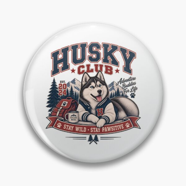 Item preview, Husky Club – Collegiate Varsity Husky T-Shirt designed and sold by AnteesocialTees.