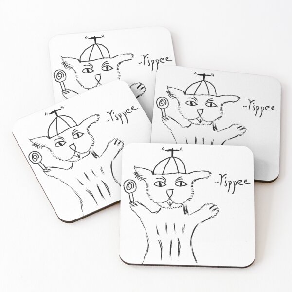 Item preview, Yippee Cat designed and sold by DewQuack.