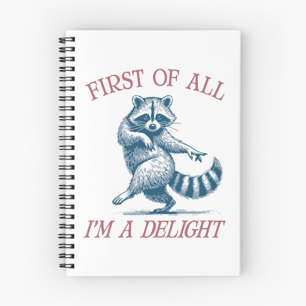 Item preview, First Of All I'm A Delight designed and sold by Good Vibe Quotes.