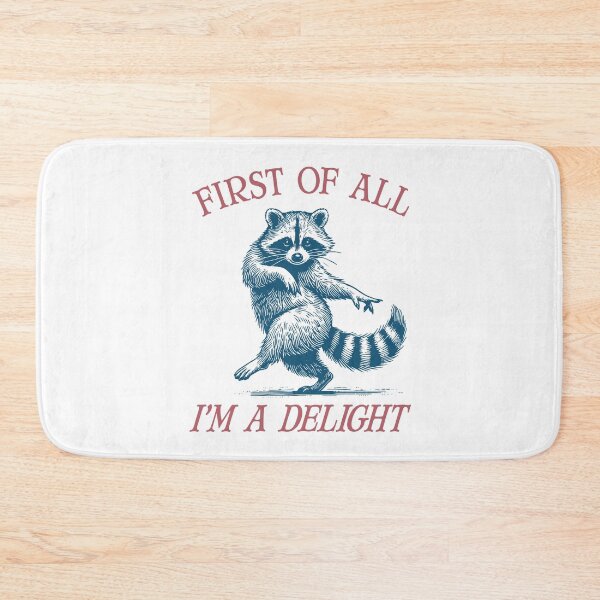 Item preview, First Of All I'm A Delight designed and sold by Good Vibe Quotes.