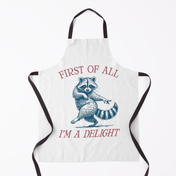 Item preview, First Of All I'm A Delight designed and sold by Good Vibe Quotes.