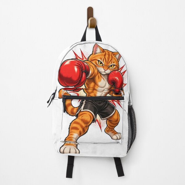 Item preview, The Knockout Cat – Fearless Feline Boxer designed and sold by Sherdo.Designs.