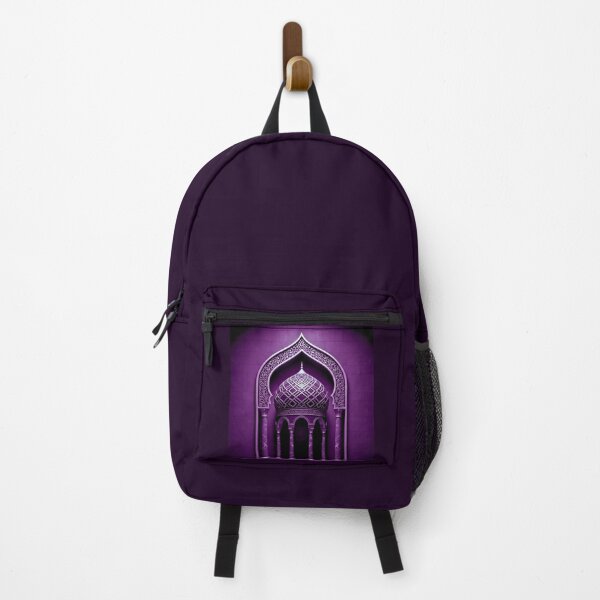 Item preview, Jewel Tone Islamic Dome: Modern 3D Architectural Neon Illustration (V.2) designed and sold by D-Islamic.