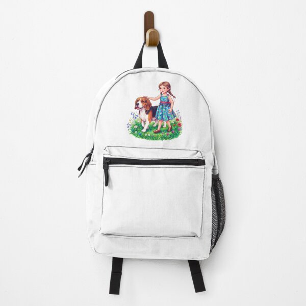 Item preview, The girl and the dog designed and sold by PP&RAINBOW SHOP.