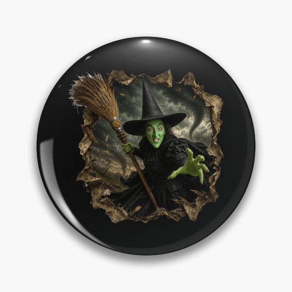 Item preview, Wicked Witch of the West – Tornado Portal | Fantasy Peekaboo Series designed and sold by MaulCabral Designs.