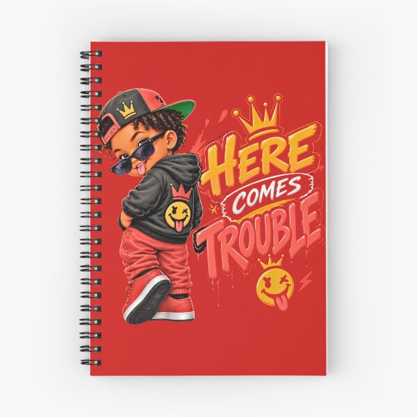 Item preview, Here Comes Trouble | Urban Swag & Streetwear Graffiti designed and sold by digitalbob60.