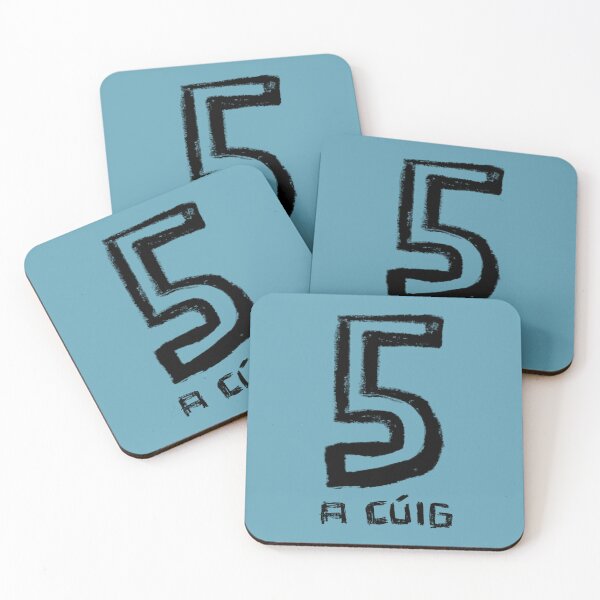 Item preview, Number 5, Gaelic Irish Five designed and sold by badlydrawnbabe.