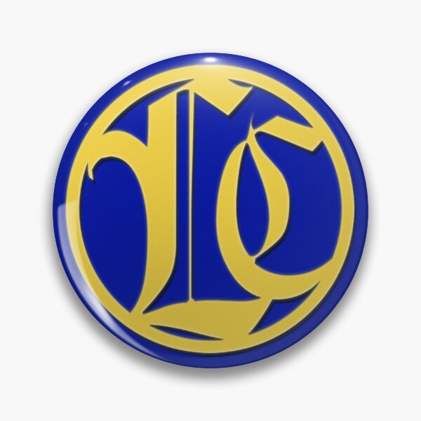 Item preview, Living Chivalry - Round Logo - Blue designed and sold by Living Chivalry.