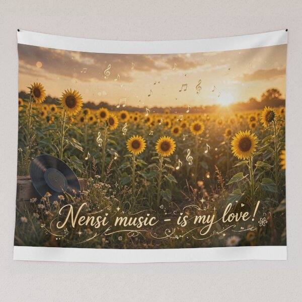 Item preview, Sunflowers covering you with Nensi music! designed and sold by Valgasnews011.