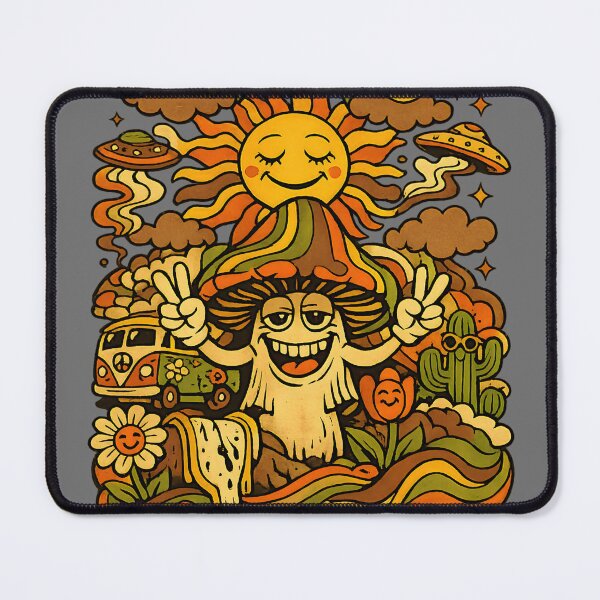 Item preview, Groovy Mushroom Vibes designed and sold by FilBlue.