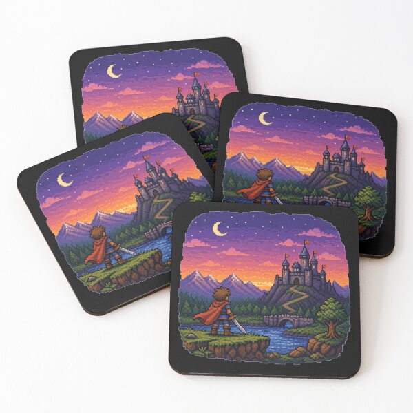 Item preview, Retro Game Fantasy Kingdom designed and sold by Bartas2026.