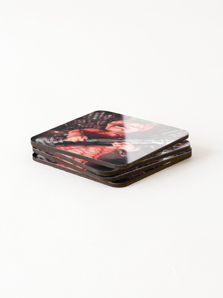 Thumbnail 4 of 5, Coasters (Set of 4), Horror Pixel designed and sold by Ruggine.