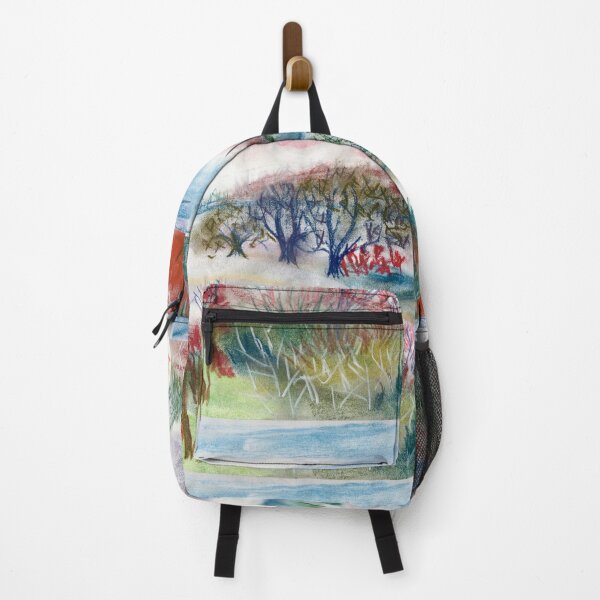 Item preview, Oak Tree Valley Morning Mist designed and sold by Dina's Fine Arts.