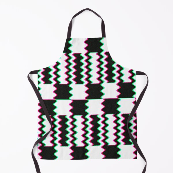 Item preview, Glitched Wavy Checkerboard Pattern designed and sold by OddBloomPNG.