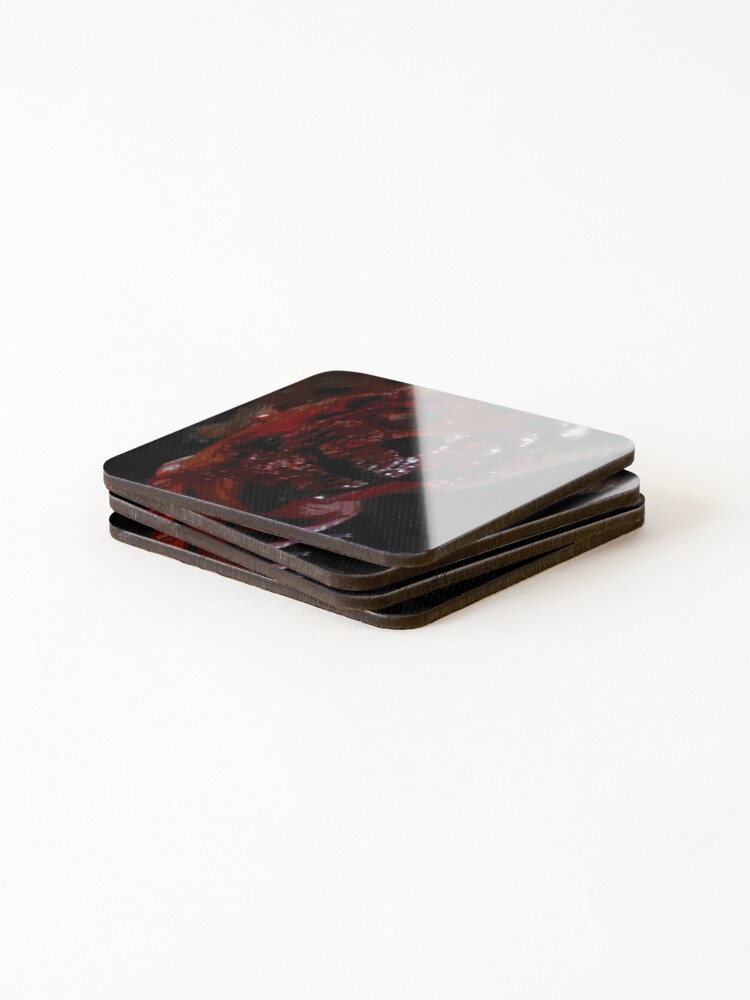 Thumbnail 4 of 5, Coasters (Set of 4), Horror Pixel  designed and sold by Ruggine.