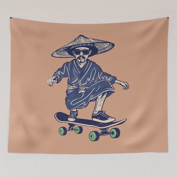 Item preview, Vintage Skateboarding Samurai Ronin designed and sold by Structure-Blue.