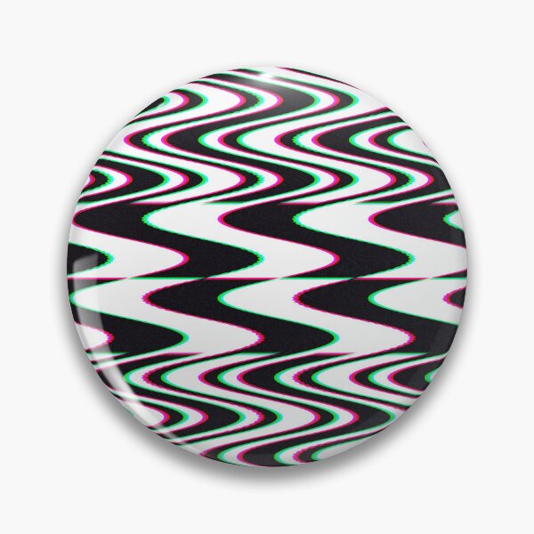 Item preview, Static Glitch Ripple Pattern designed and sold by OddBloomPNG.